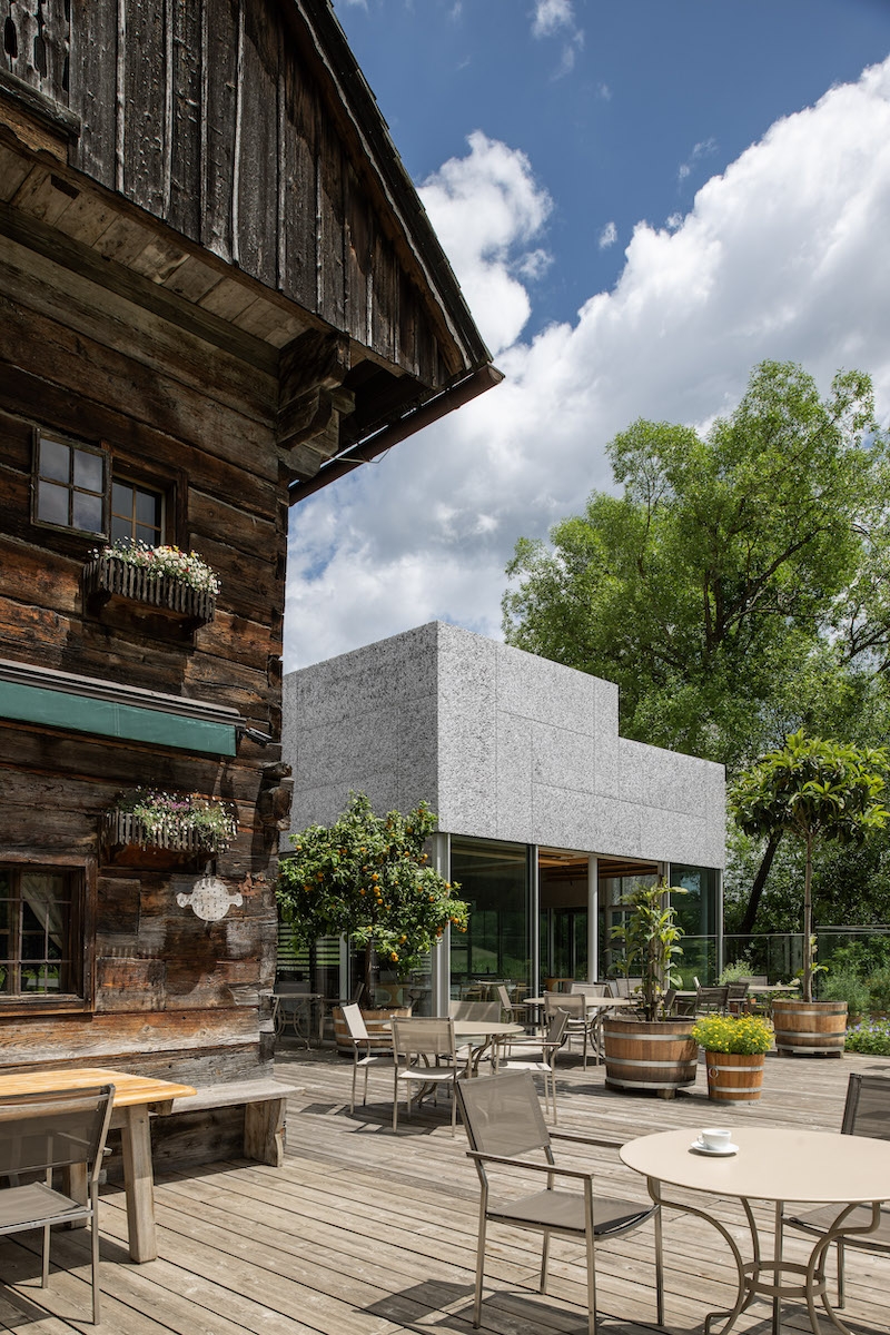 Stabilized Aluminum Foam in Steirereck Restaurant