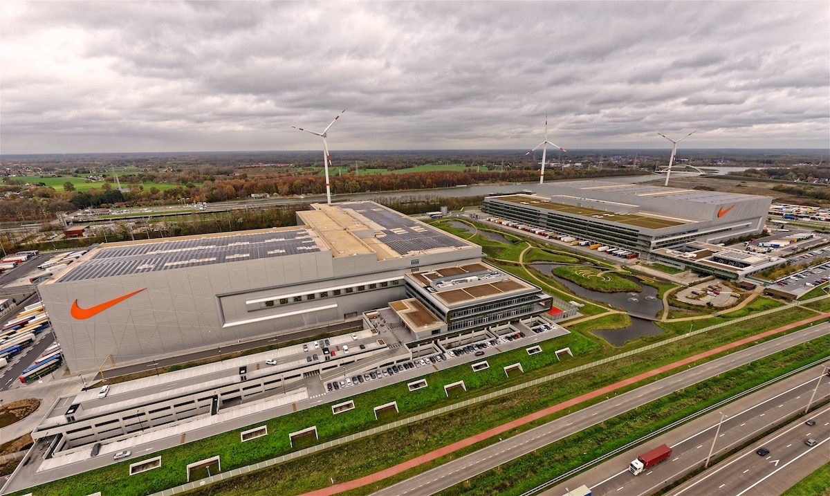TPO Roofing Membrane Covers Nike European Campus