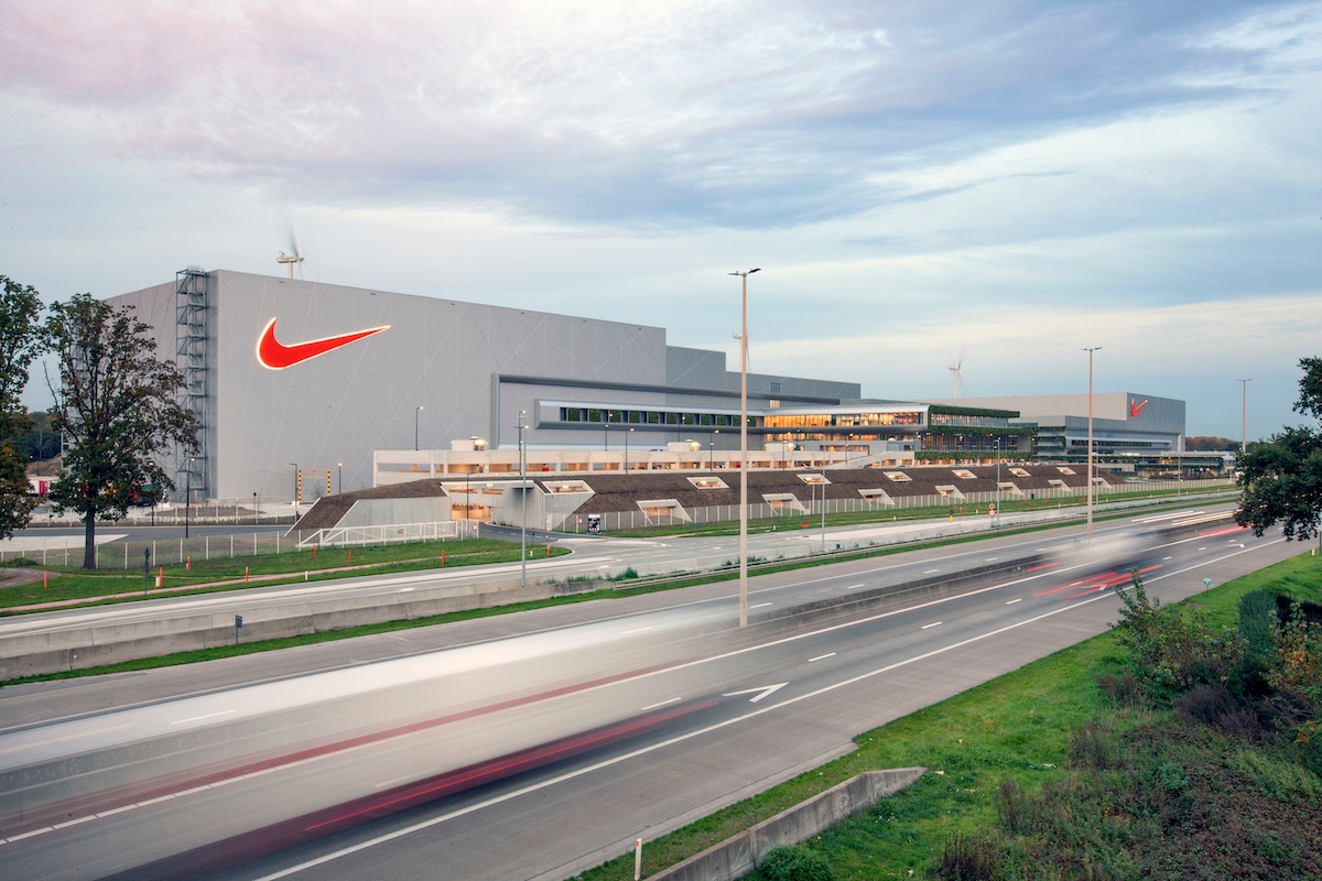 TPO Roofing Membrane Covers Nike European Campus