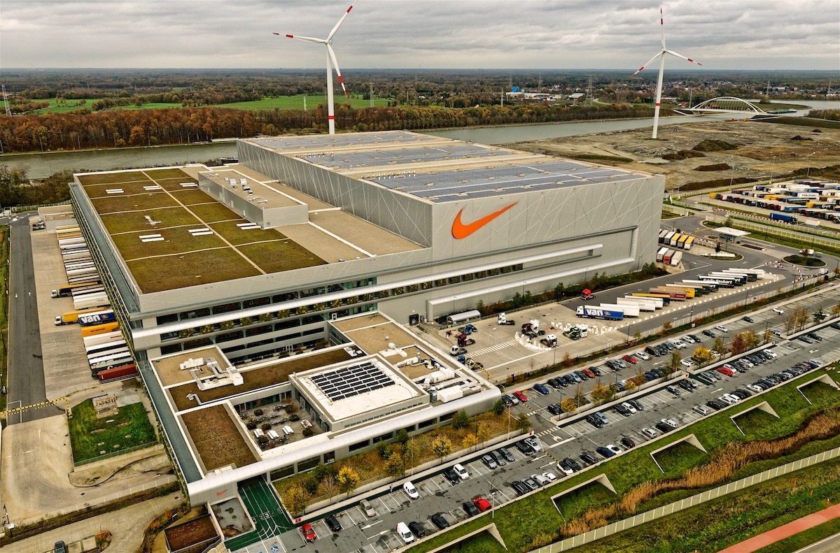TPO Roofing Membrane Covers Nike European Campus