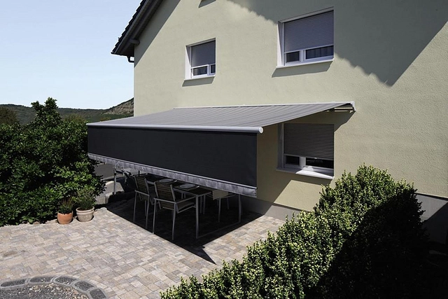 Retractable Folding Arm Awnings | Semi-Cassette Awnings | Shade Factor