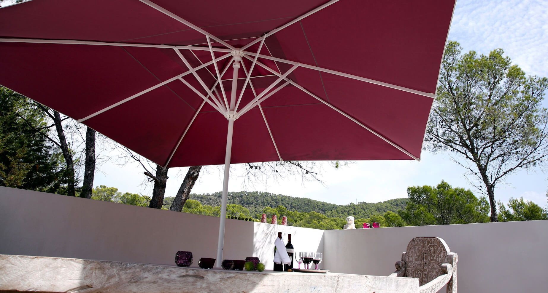 External Shade Umbrellas