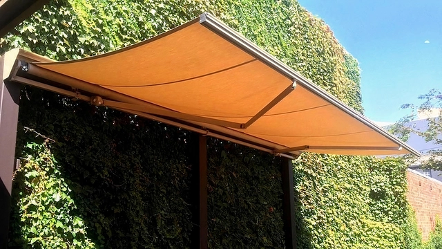 Retractable Folding Arm Awnings | Terra Awnings | Shade Factor