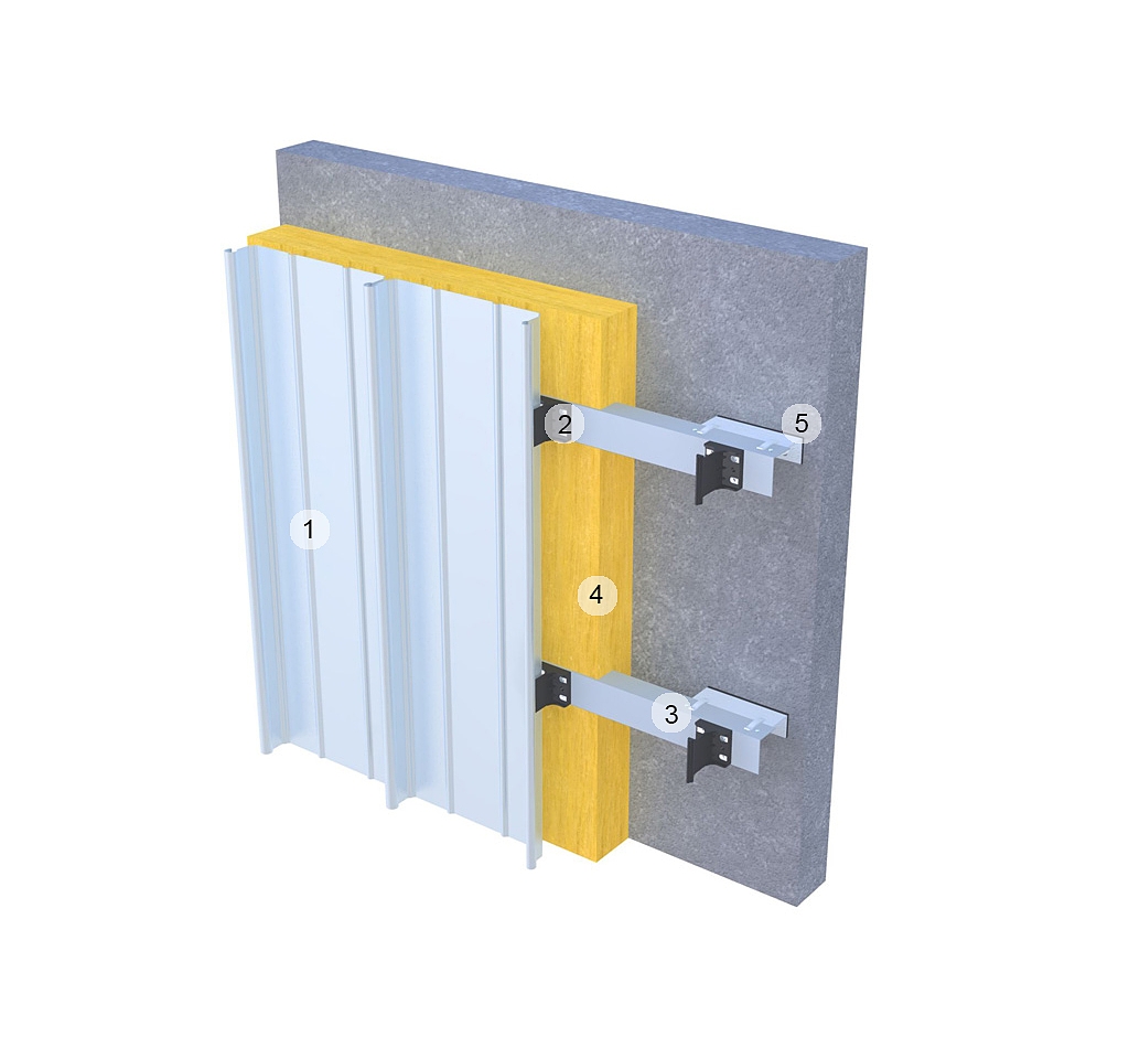 Standing Seam Facade System