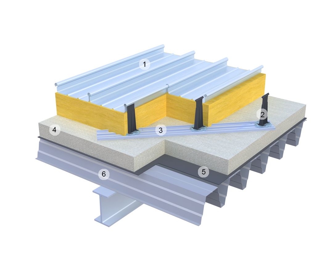 Roof System - Kalzip® DuoPlus E