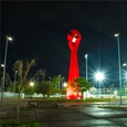 Iluminación en Unidad Deportiva Olimpia Siglo XXI