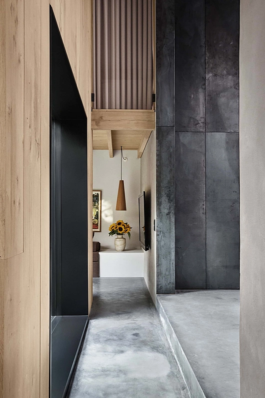 Heart Oak Wooden Floors from Dinesen in private home