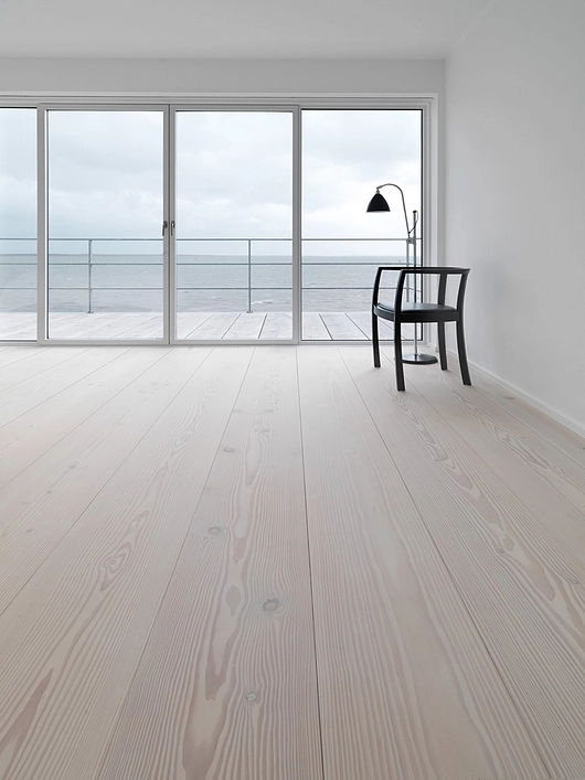 Solid Douglas Wood Floor from Dinesen in private residence