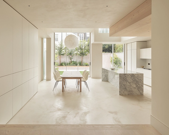 Solid Douglas Wood Floor from Dinesen in private residence