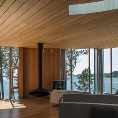 Solid Oak Wood Floor in Stavanger Residence