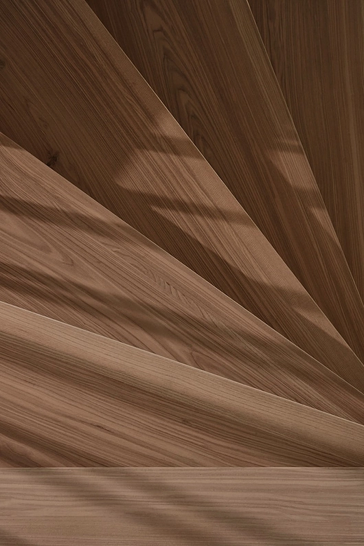 Solid wood floors from Dinesen in Modular Circle House