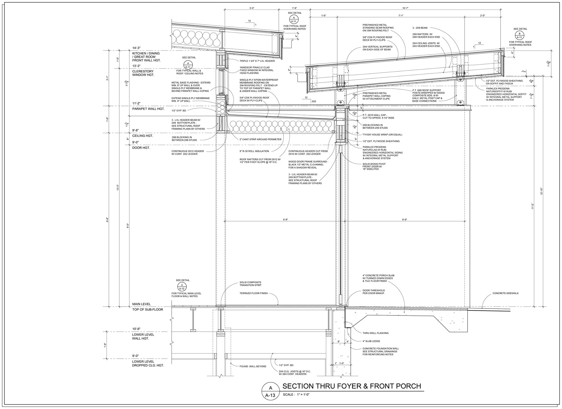 Maintenance-Free Wood Siding in Martino Lake House