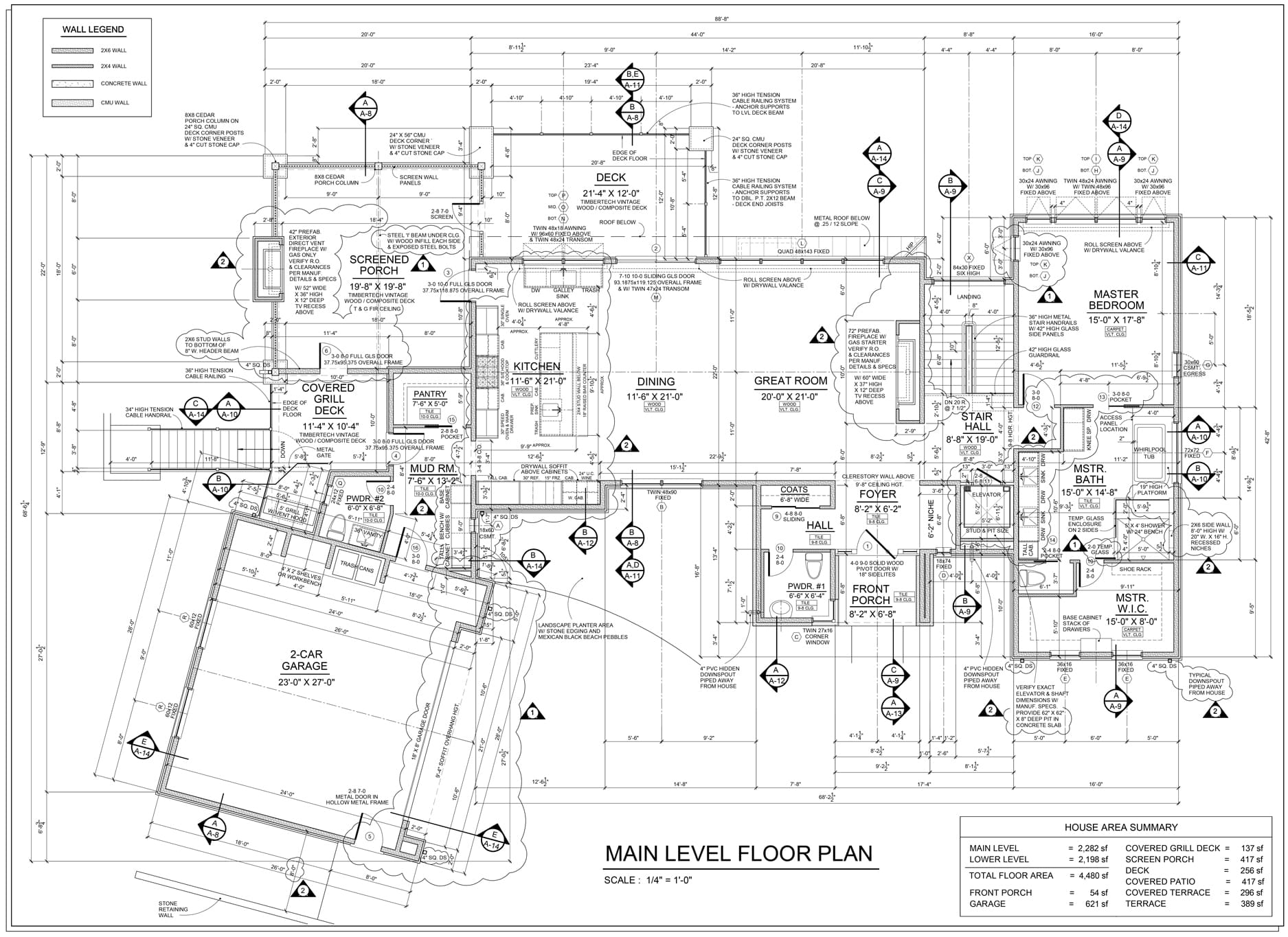 Maintenance-Free Wood Siding in Martino Lake House