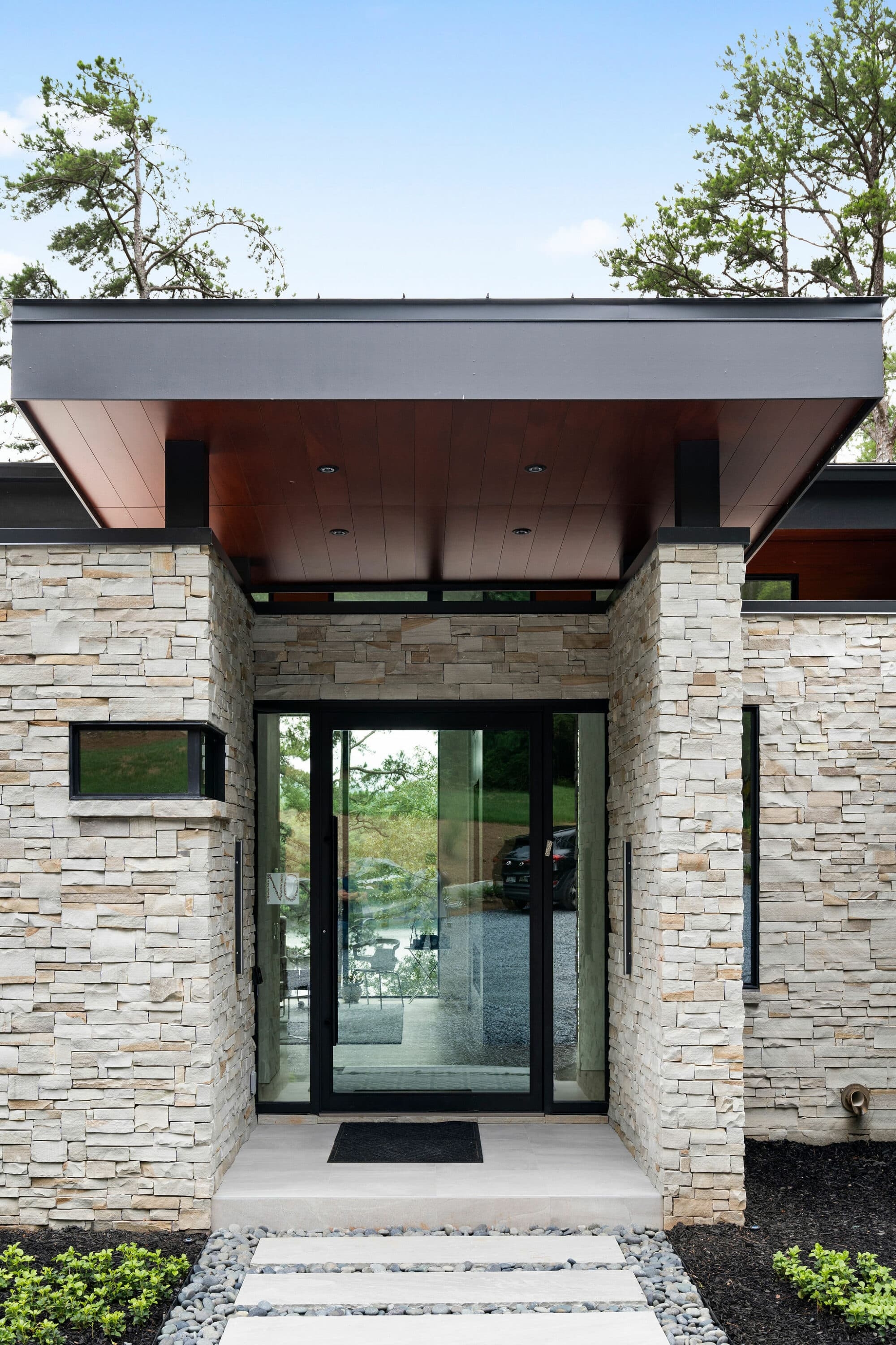 Maintenance-Free Wood Siding in Martino Lake House