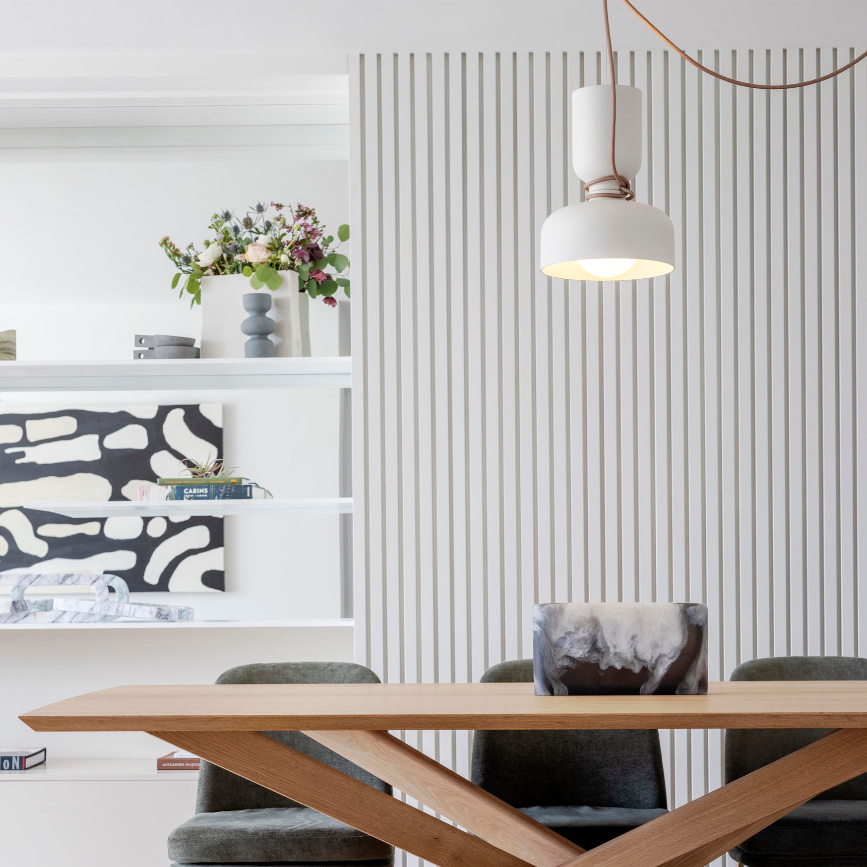 Pendant Lighting in a Private Penthouse