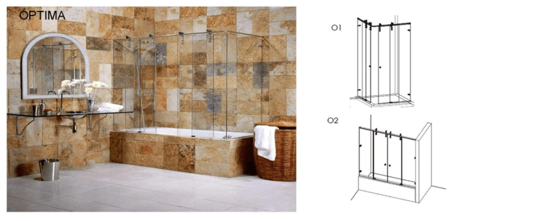 Mampara para ducha - Shower Door