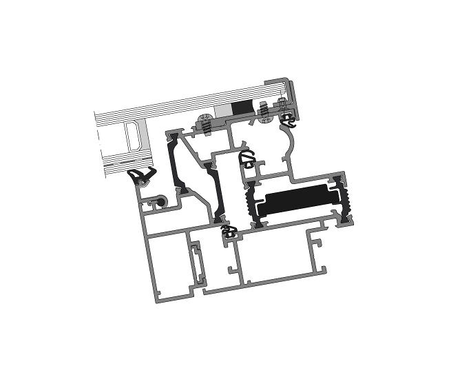 Aluminum Rooflight Window - FRAME+ 100/120 RI