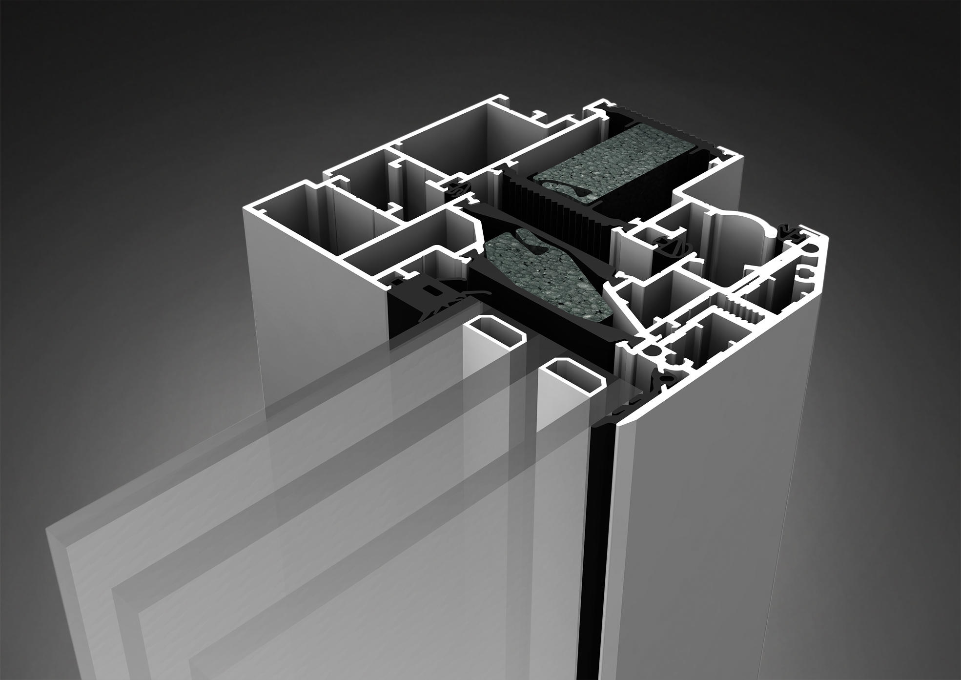 Aluminum Rooflight Window - FRAME+ 100/120 RI