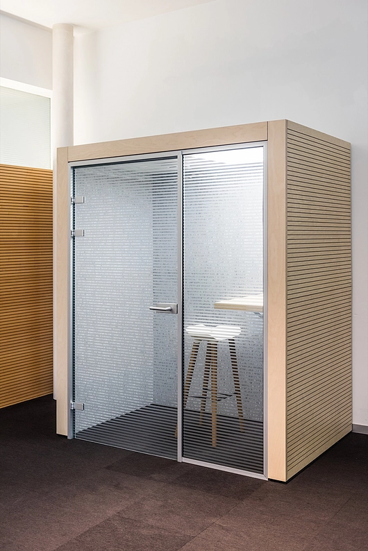 ProBox privacy booths from JUUNOO in Renson Offices