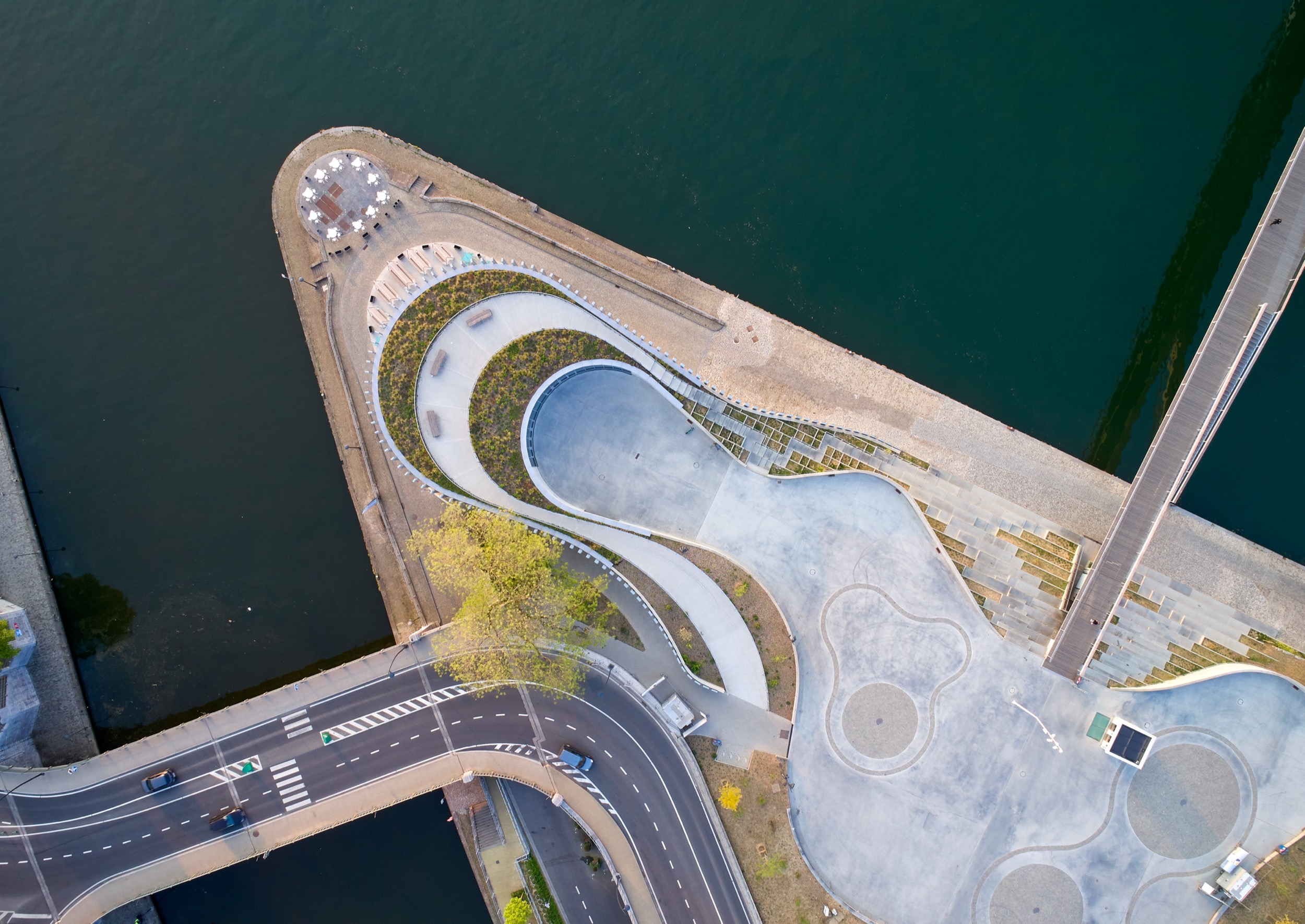 EPDM Roofing Membrane Used on La Confluence