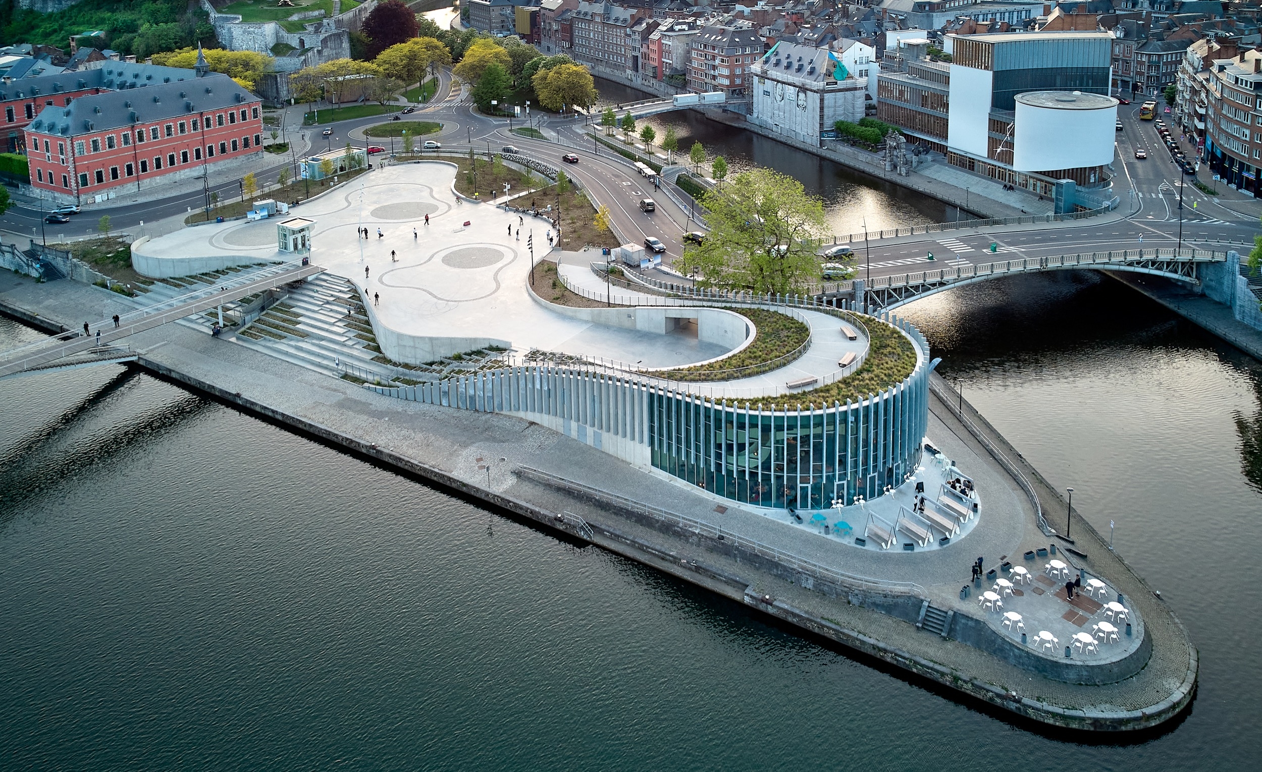 EPDM Roofing Membrane Used on La Confluence