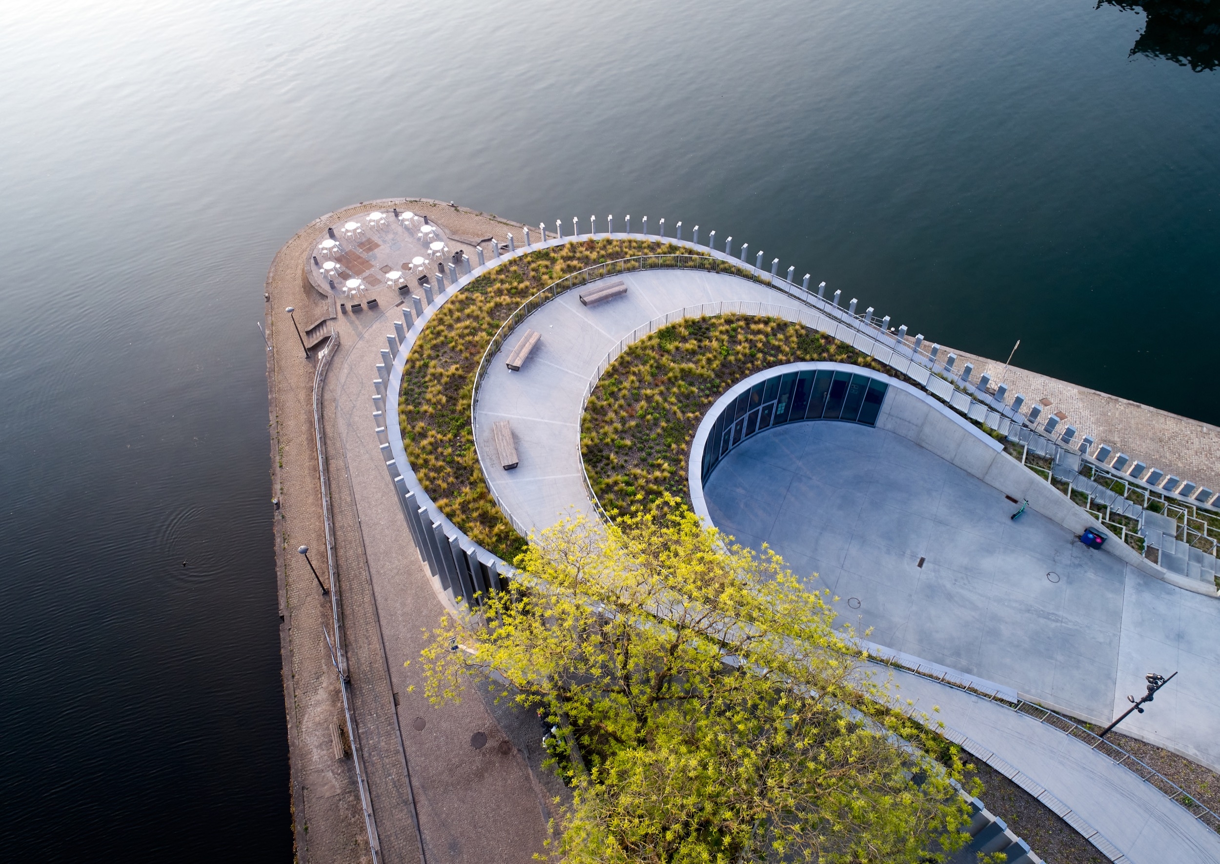 EPDM Roofing Membrane Used on La Confluence