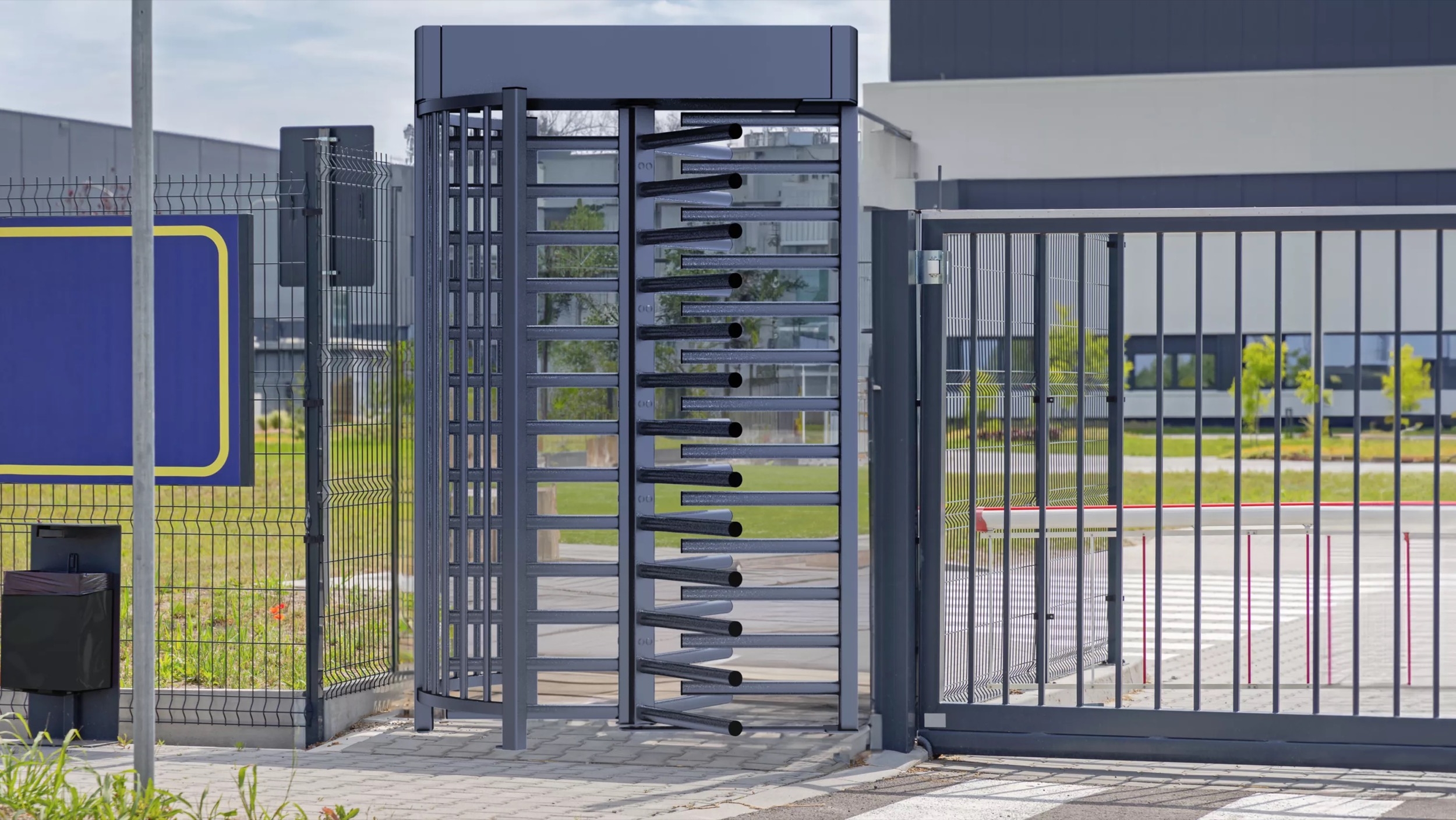 Entrance Control - FT100 Full-Height Turnstile