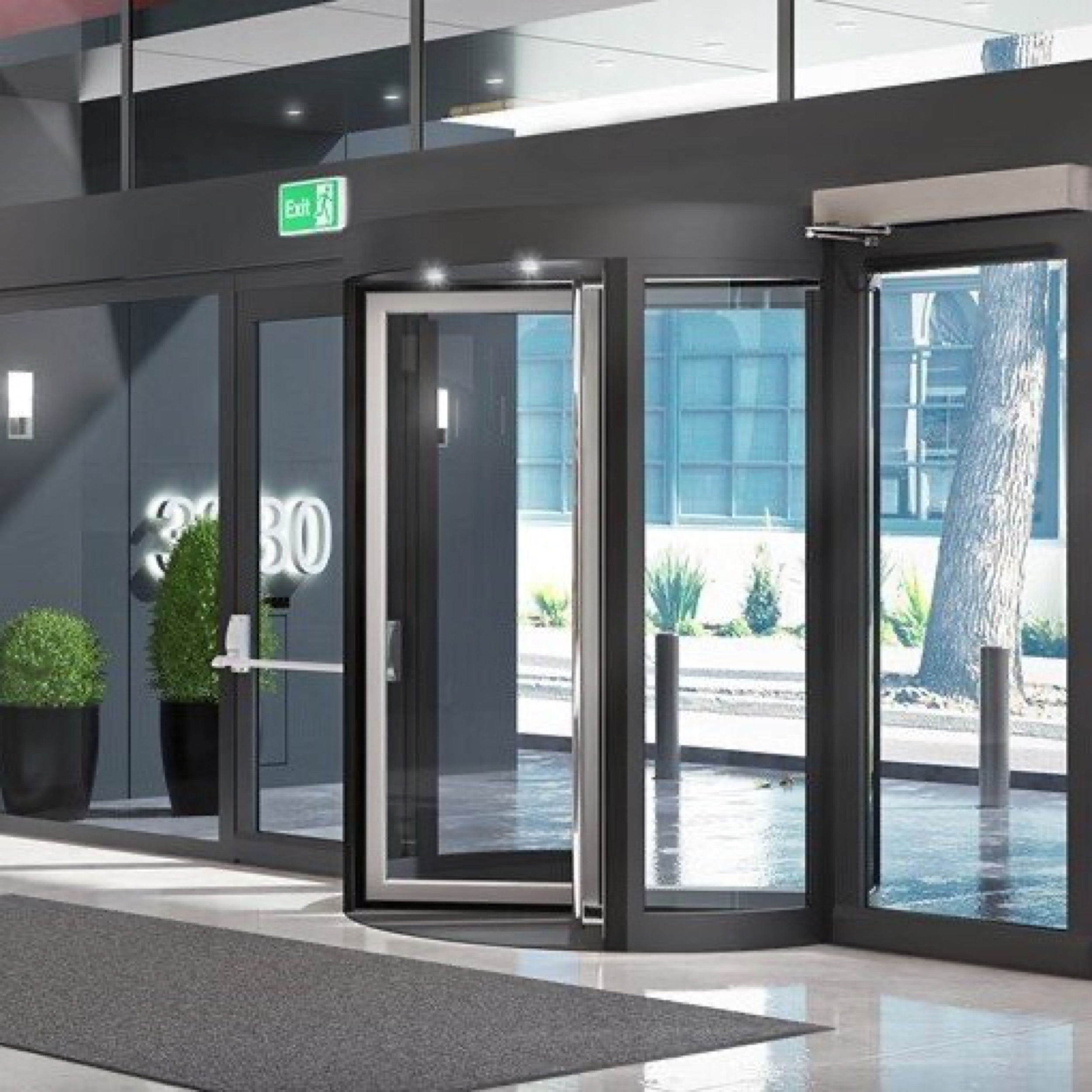 Automatic Revolving Doors - RD100 Revolving Door