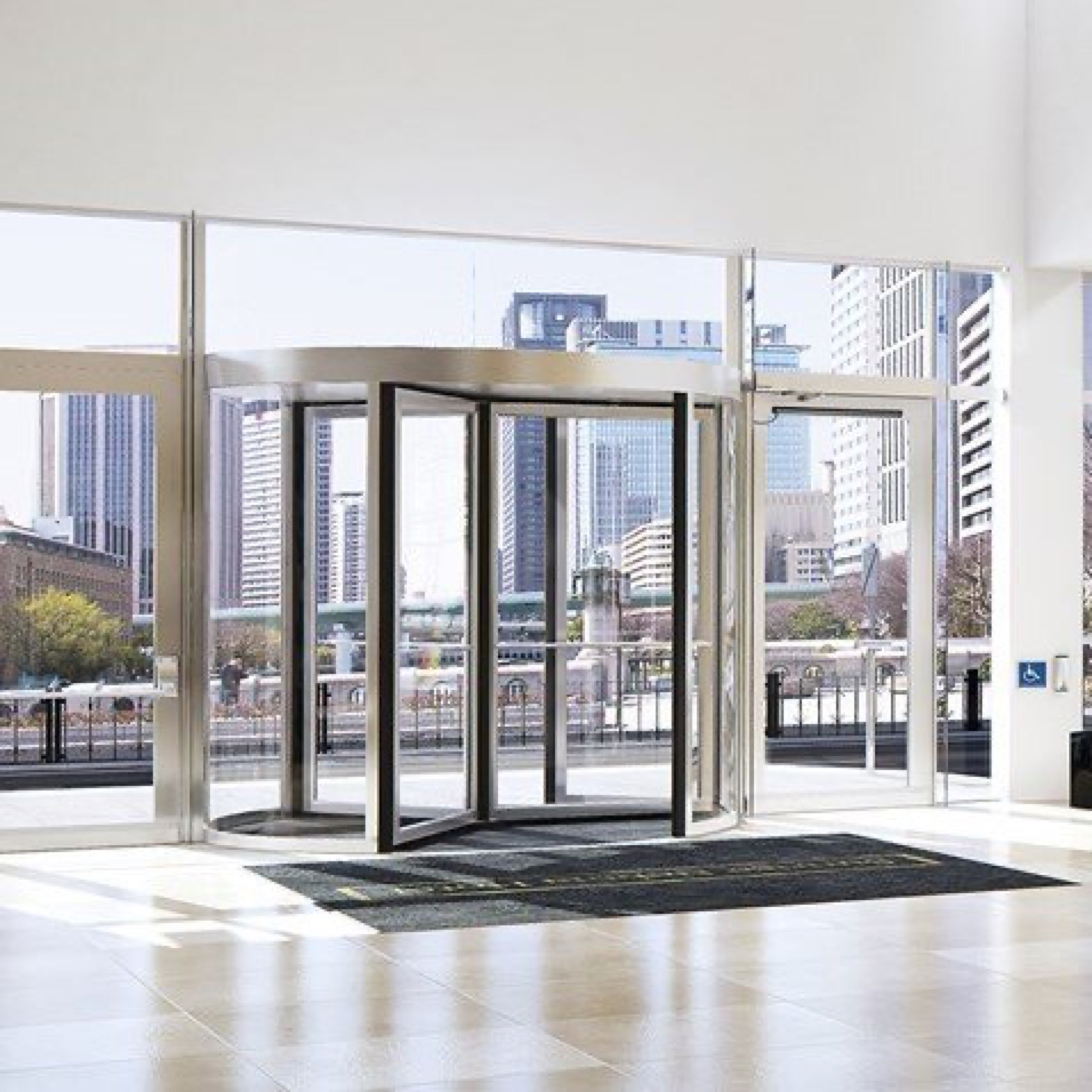 Automatic Revolving Doors - RD100 Revolving Door