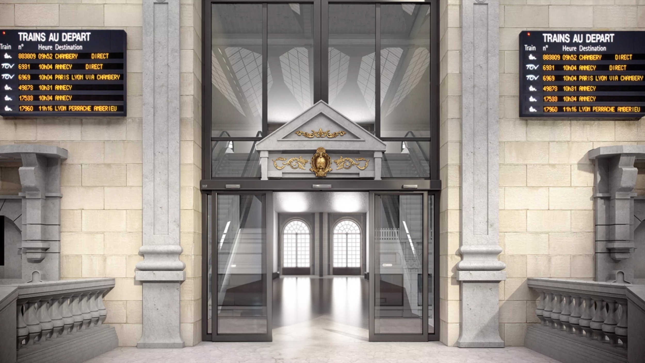 Automatic Sliding Doors System - SL500 Frame