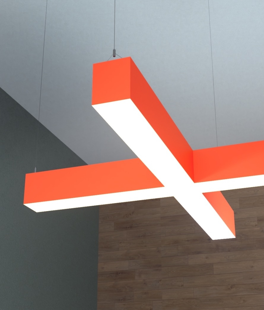X-Shaped Pendant LED Light