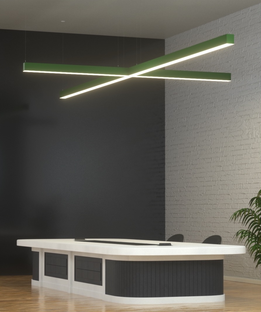 X-Shaped Pendant LED Light