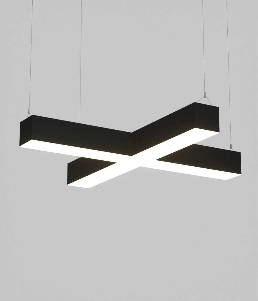 X-Shaped Pendant LED Light