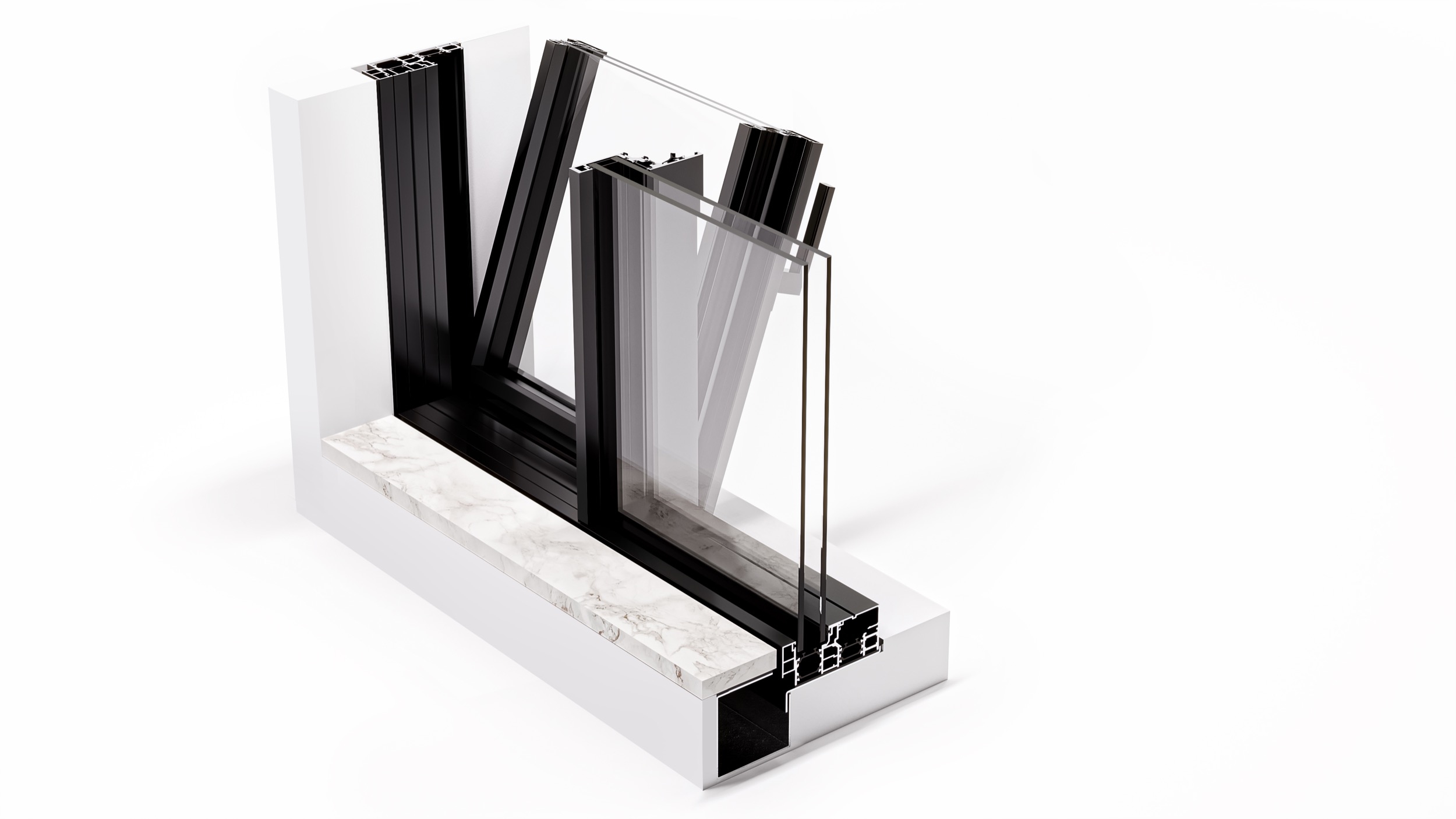 Dry Glass Window System - HYWIN +