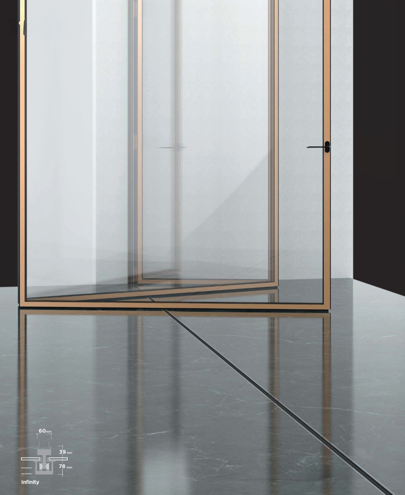 Minimal Pivot Folding Door – Minimal Pivot Slide Bi – Fold System – Motion 60PS