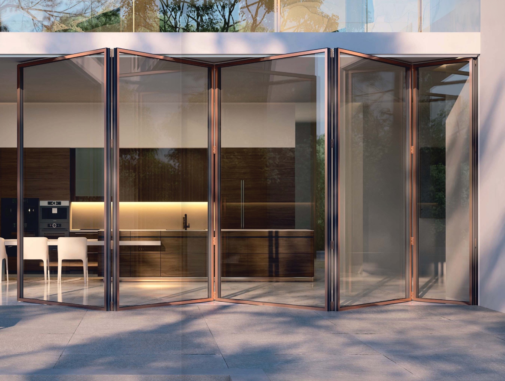 Minimal Pivot Folding Door – Minimal Pivot Slide Bi – Fold System – Motion 60PS