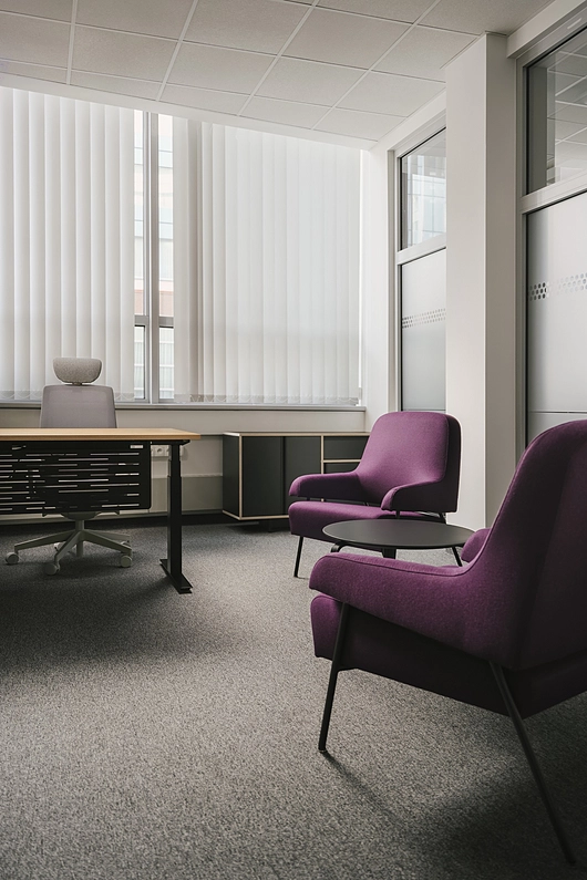 Customized furniture from Tylko in offices for Wilhelmsen Port Services