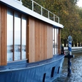 Lift & Slide Frameless Windows in Floating Villa