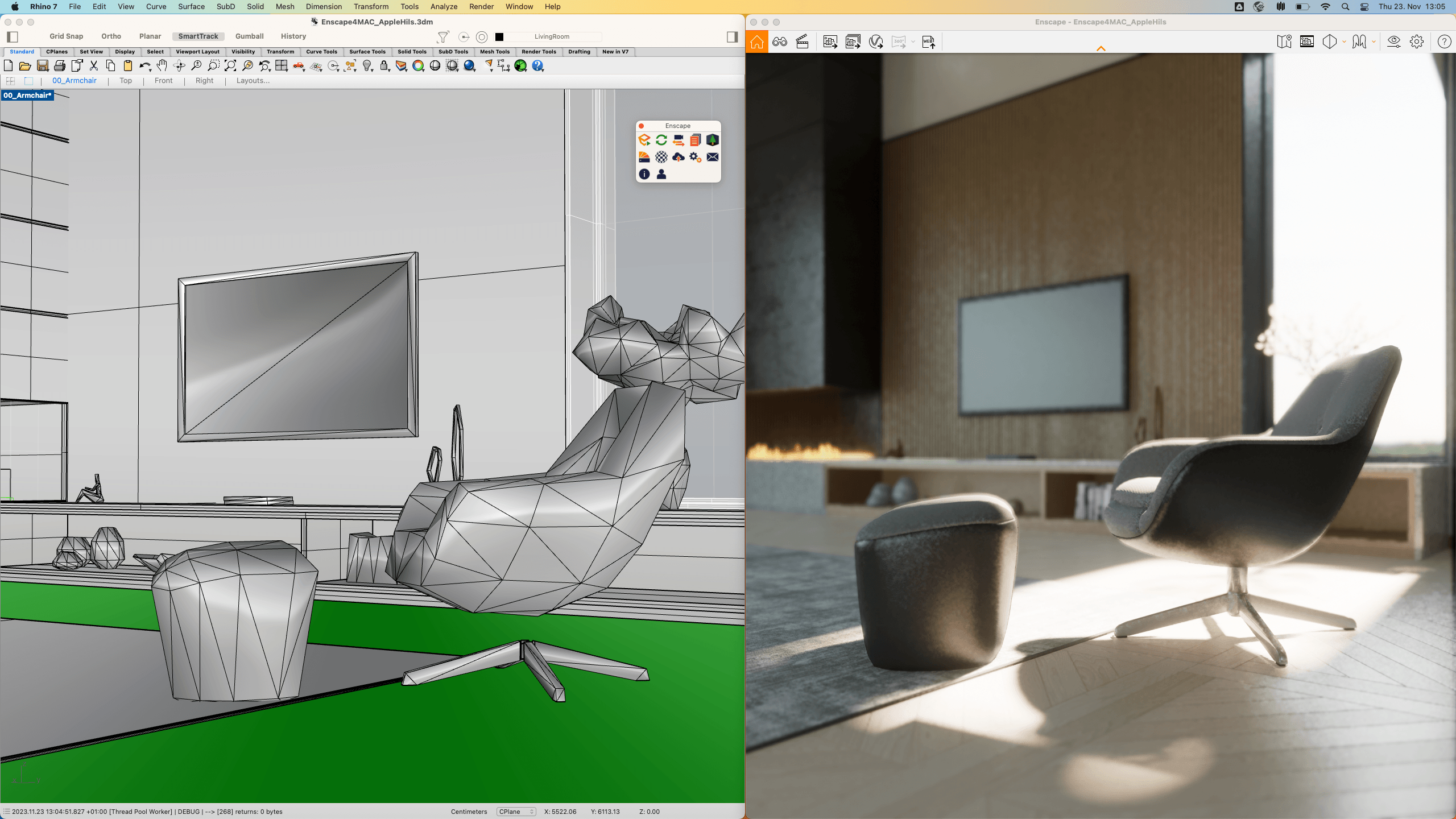 How to Maximize Your Enscape for Mac & Rhino Workflow
