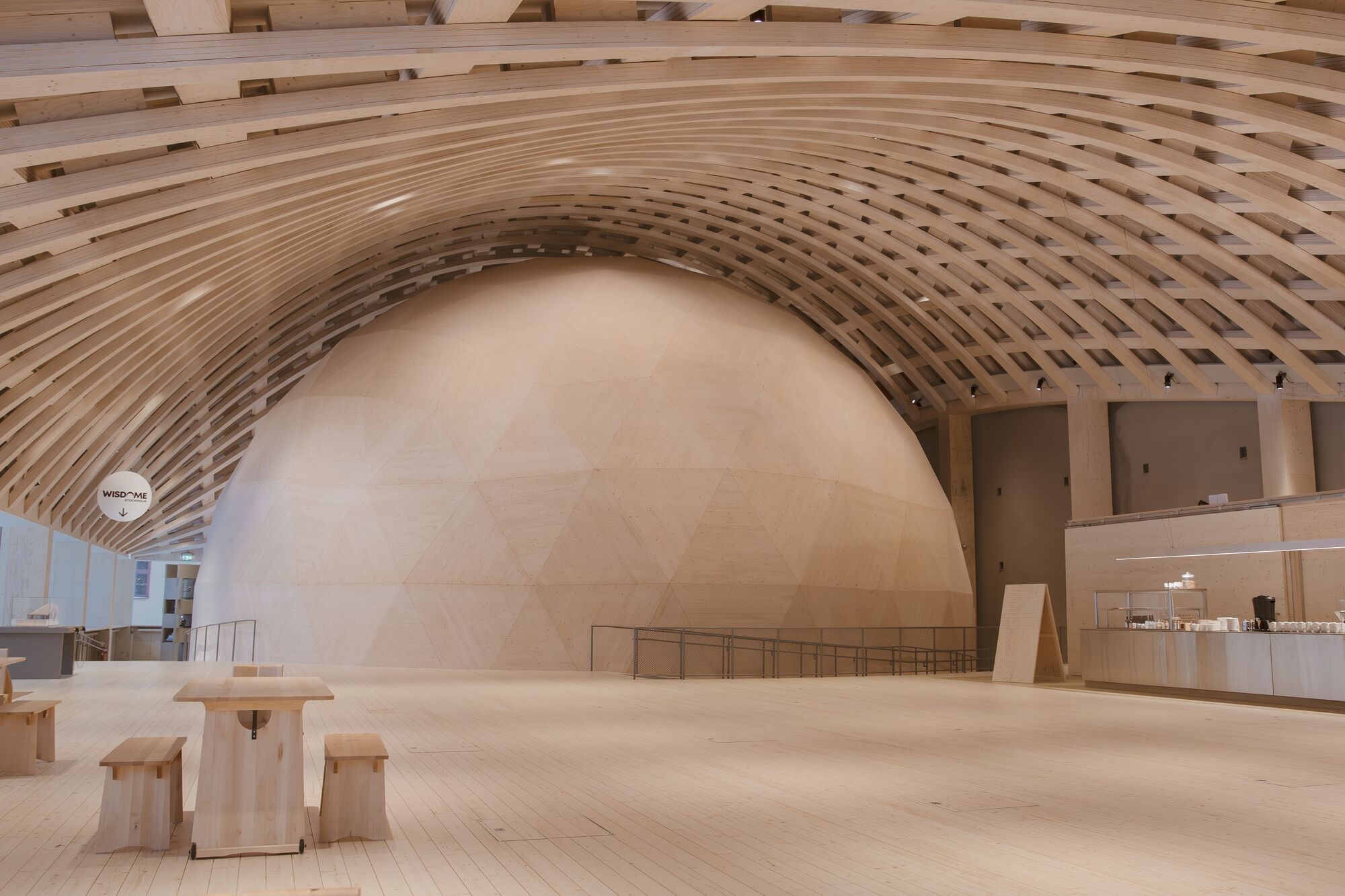 Timber Construction - Wisdome Stockholm