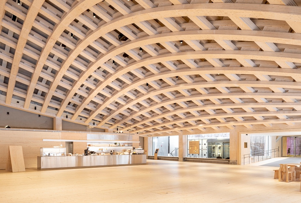 Timber Construction - Wisdome Stockholm