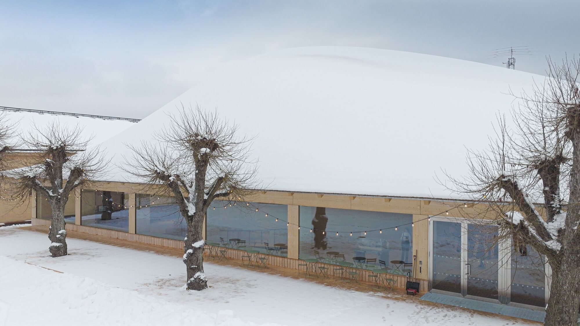 Timber Construction - Wisdome Stockholm