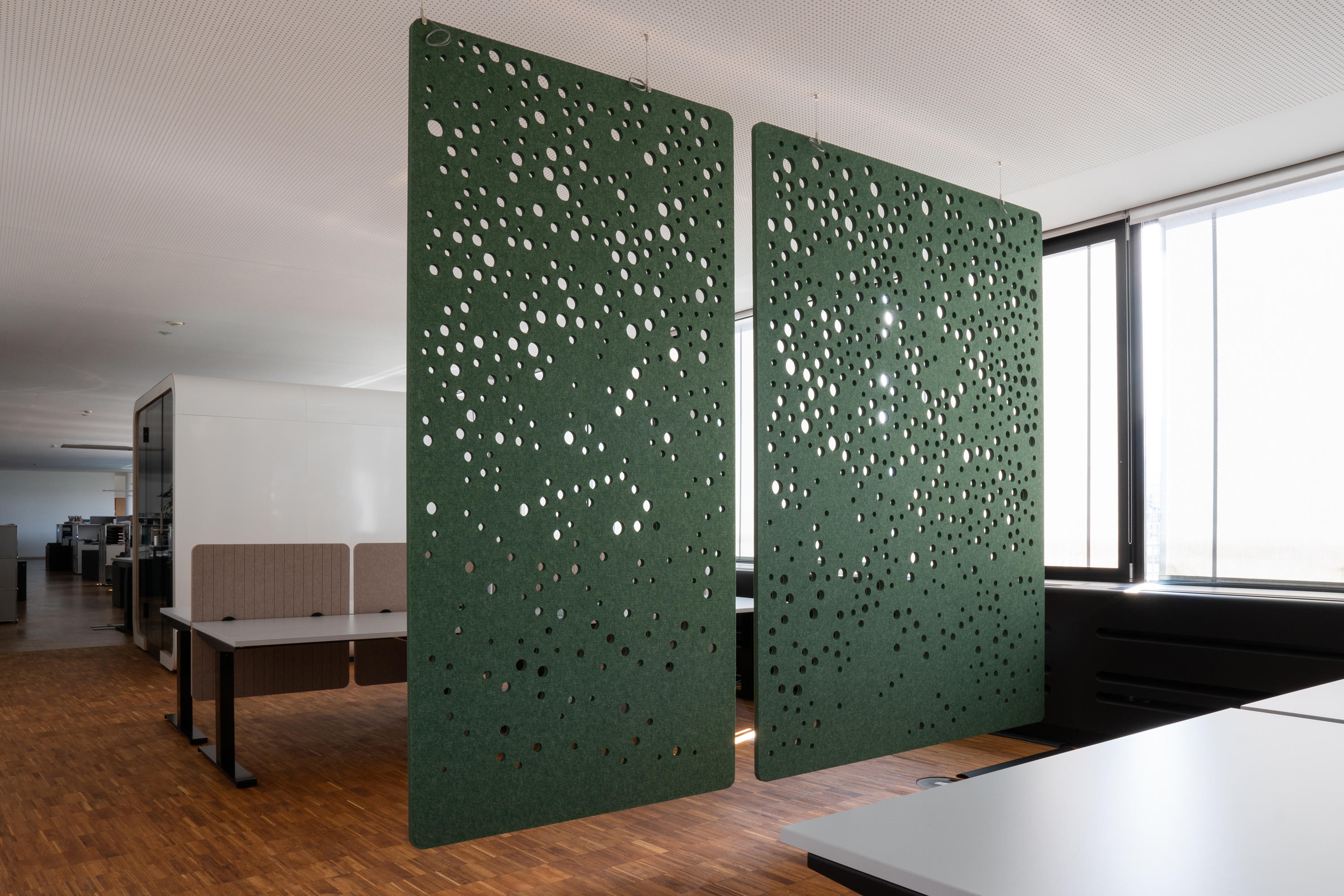 Acoustic Room Dividers - Hanging Partitions
