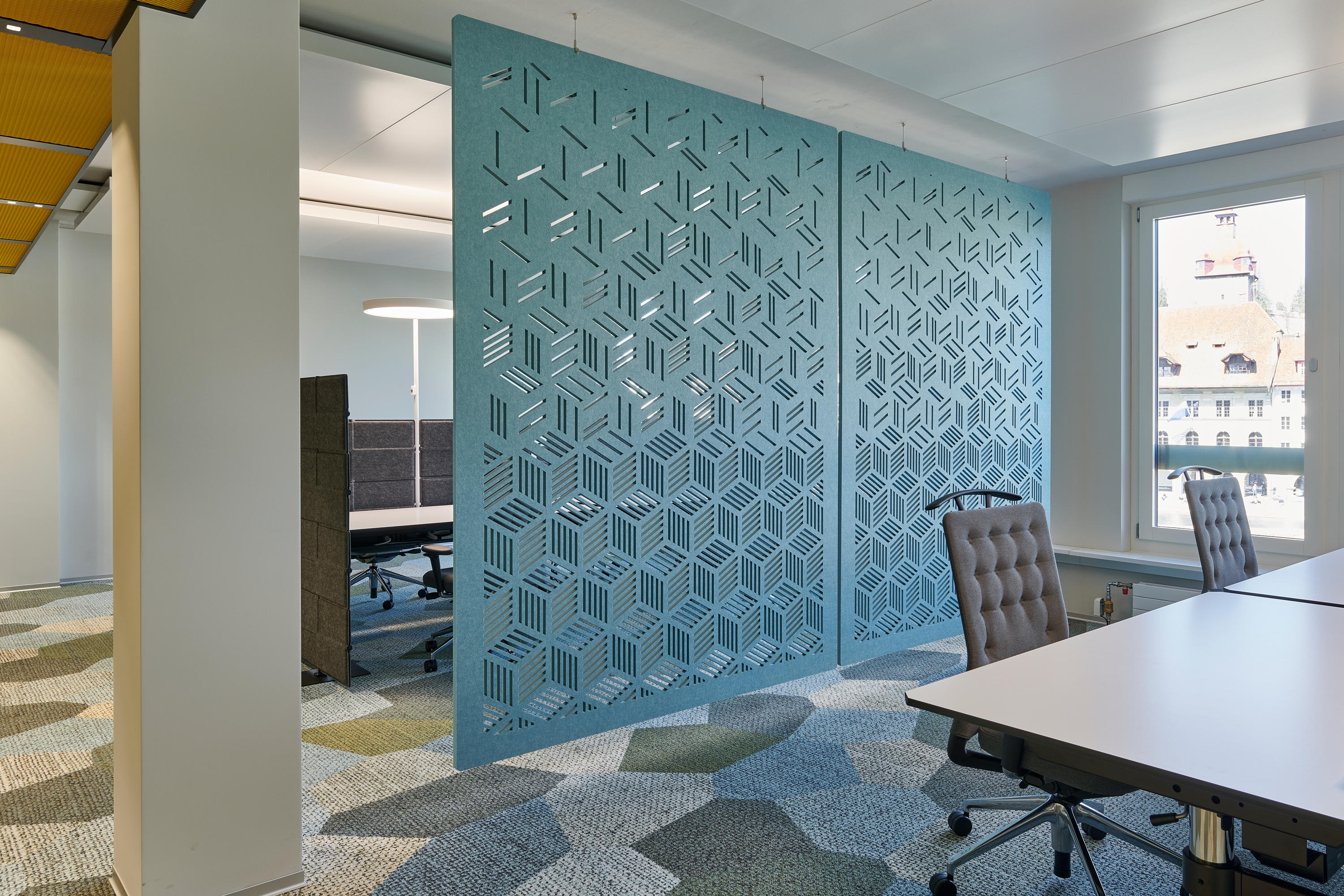 Acoustic Room Dividers - Hanging Partitions