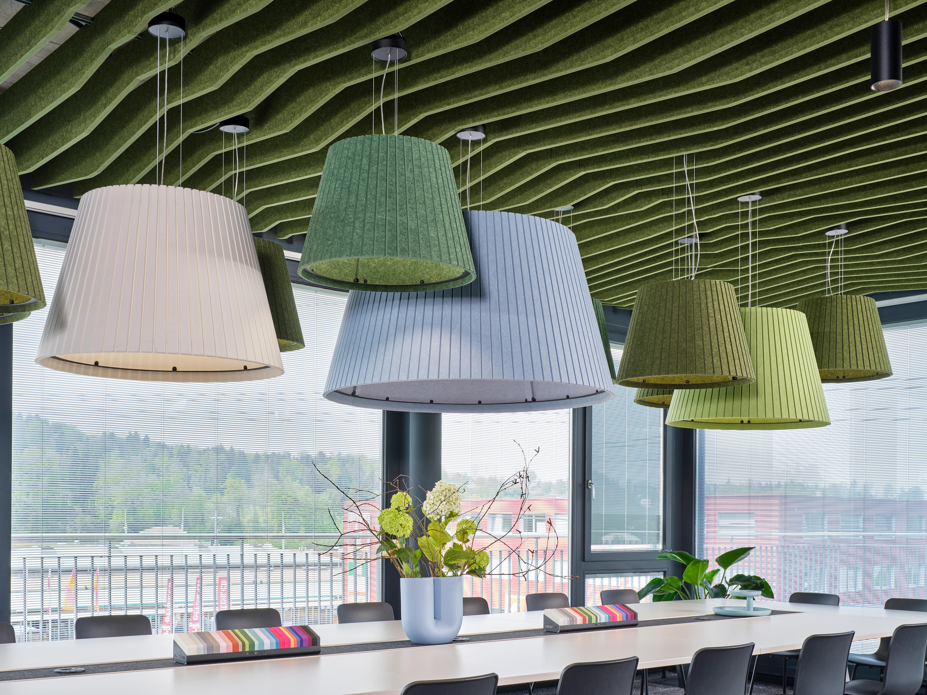 Acoustic Pendant Light - Spark