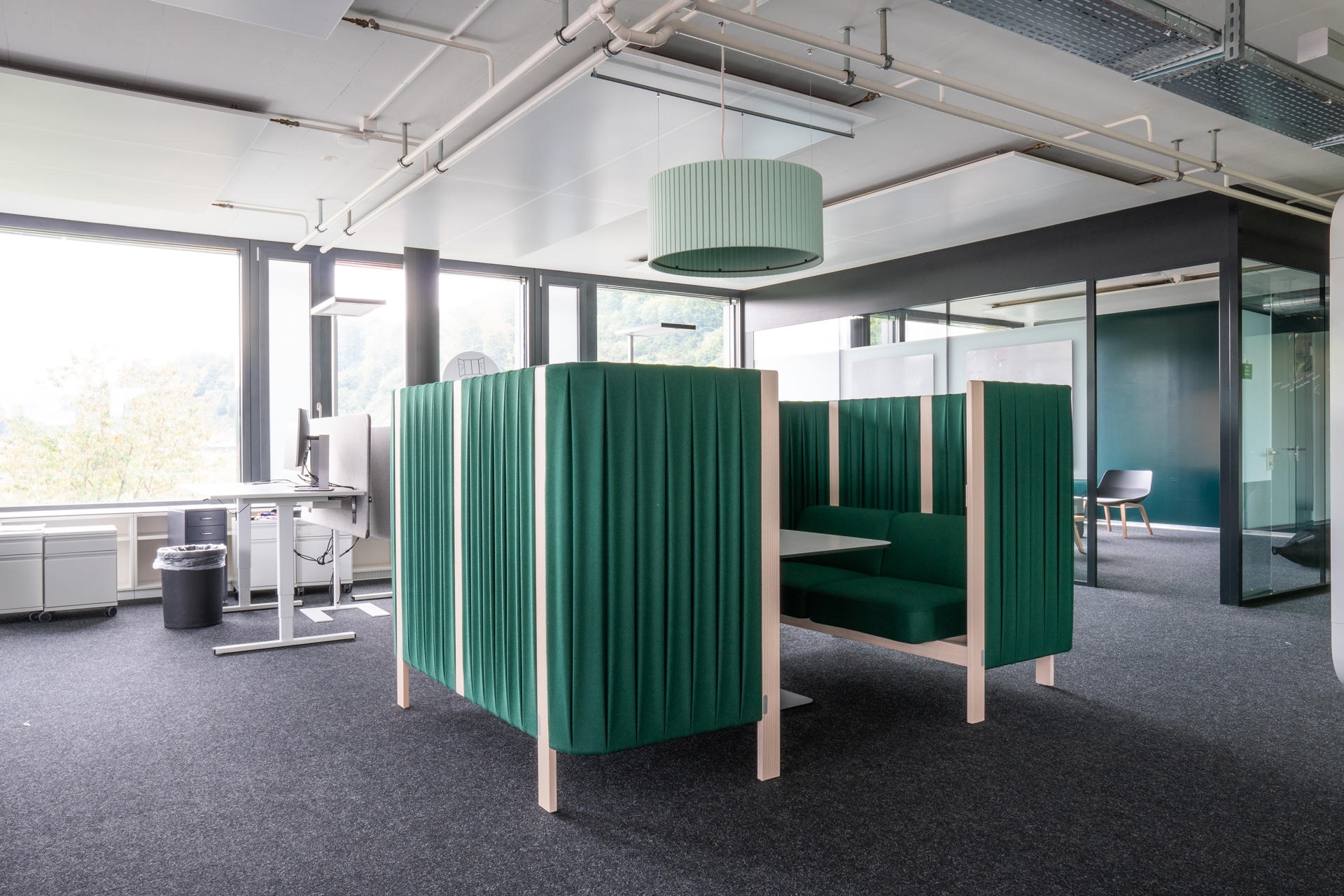 Acoustic Pendant Light - Umbra Round