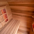 Infrared Outdoor Sauna Cabins - Barrel IR