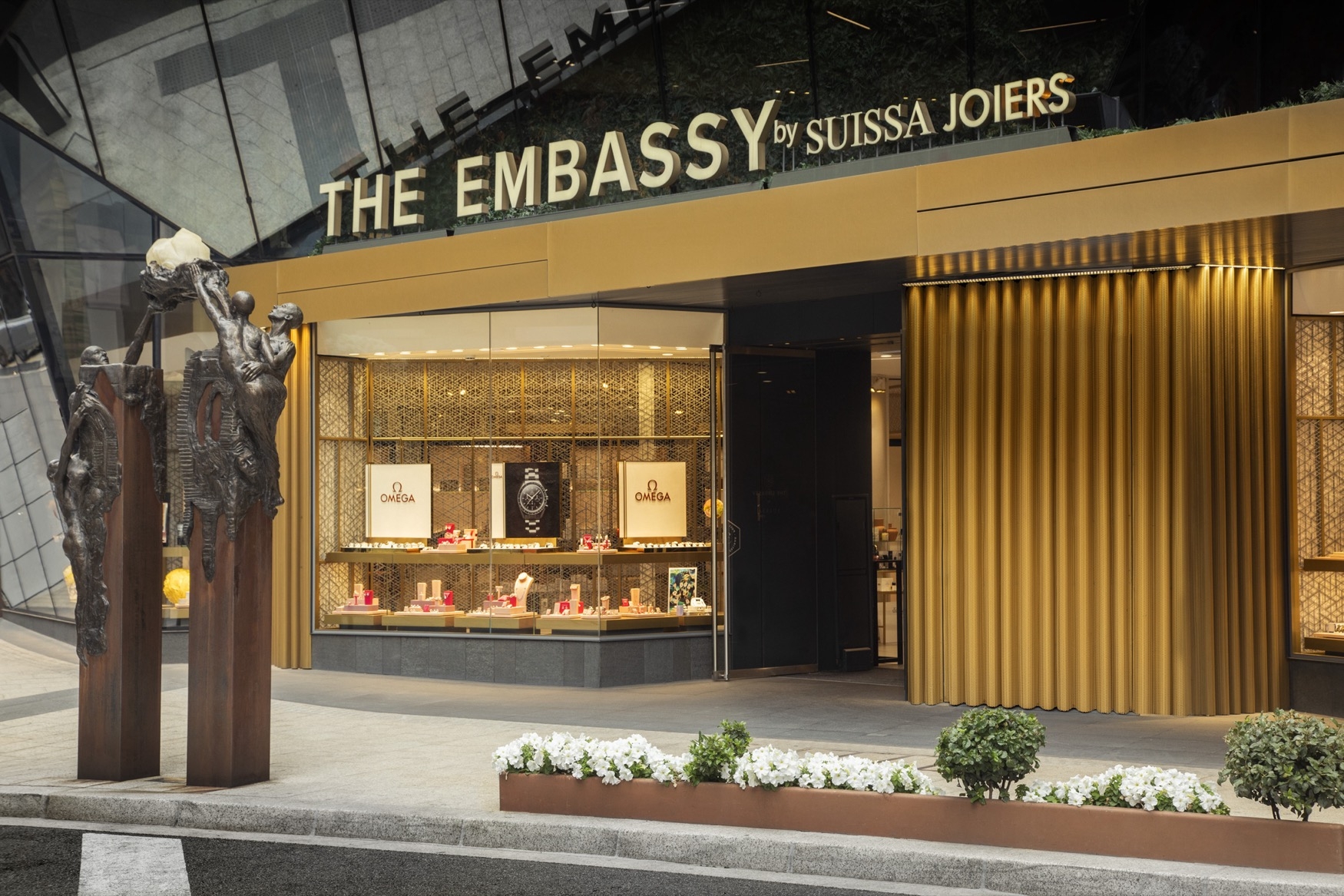 Architectural Wire Mesh Model in the Suïssa Joiers
