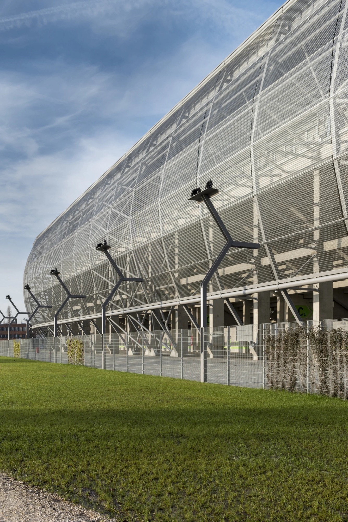 Architectural Wire Mesh Model at Stadium FTC