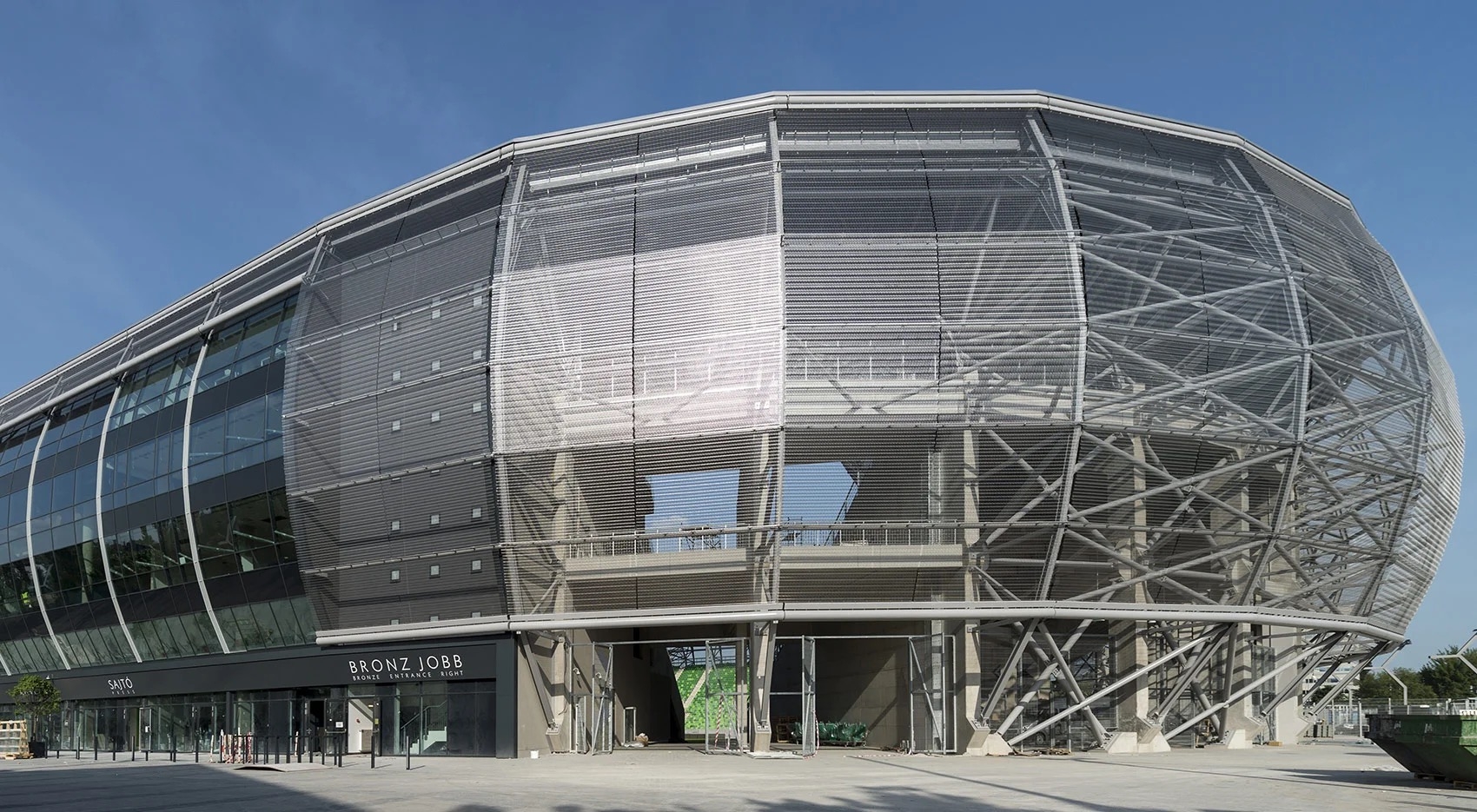 Architectural Wire Mesh Model at Stadium FTC